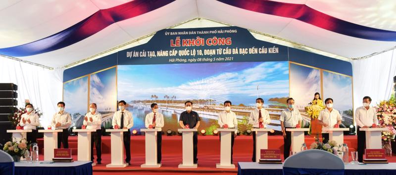 Cải tạo, nâng cấp quốc lộ 10, đoạn từ cầu đá bạc đến cầu kiền