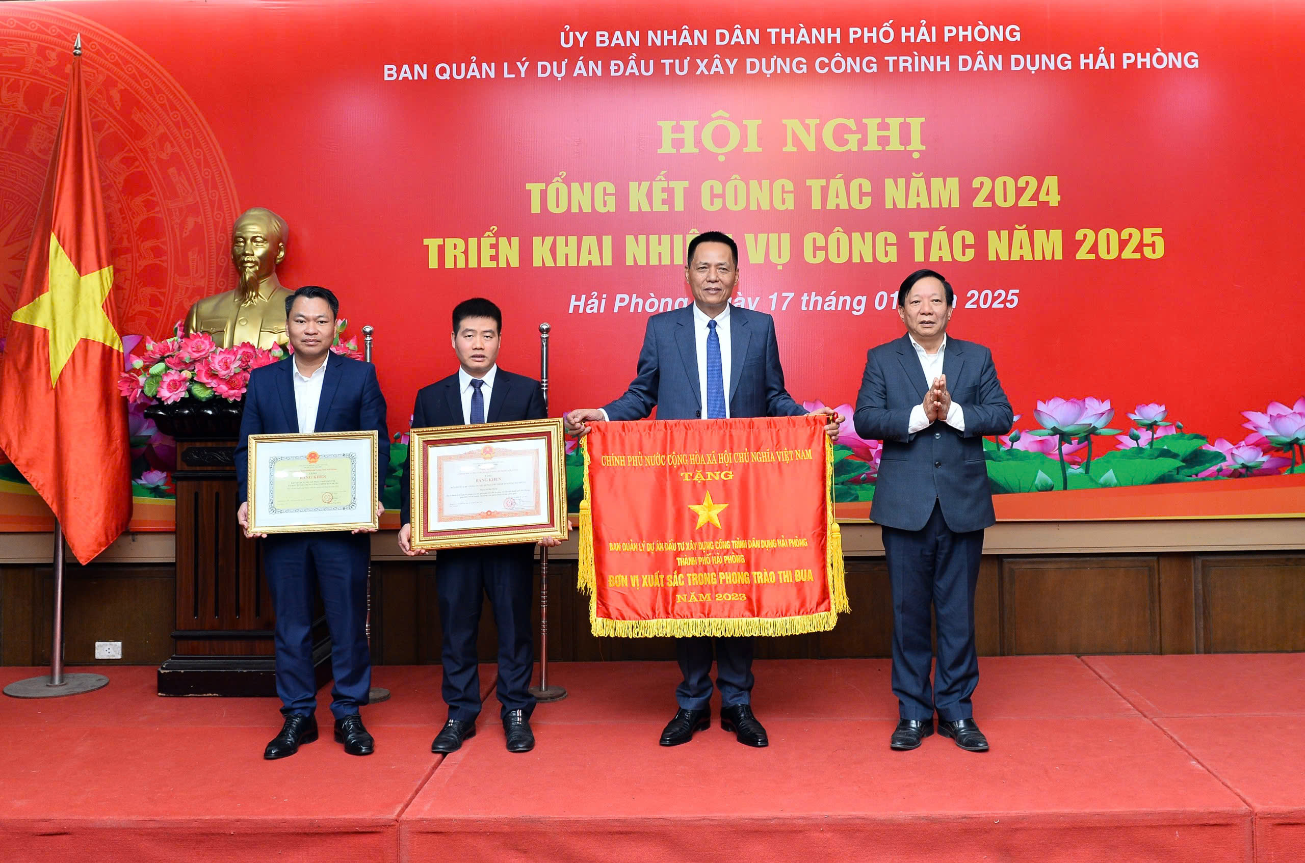 Ban Quản lý dự án Đầu tư xây dựng công trình dân dụng Hải Phòng triển khai nhiệm vụ năm 2025