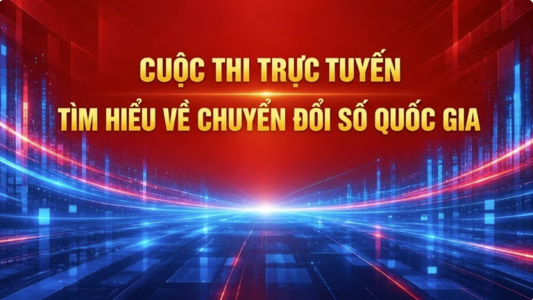 Cuộc thi trực tuyến tìm hiểu về chuyển đổi số quốc gia