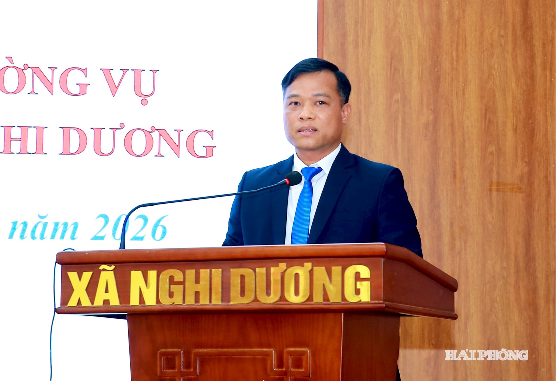 Đồng chí Lương Văn Công được điều động, chỉ định tham gia Ban Chấp hành, Ban Thường vụ Đảng ủy và giữ chức Bí thư Đảng ủy xã Nghi Dương.
