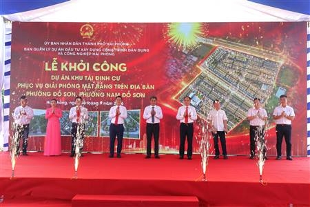 Khởi công xây dựng Khu tái định cư phường Đồ Sơn, tạo động lực phát triển đô thị