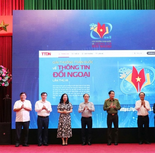 Phát động Giải thưởng toàn quốc về thông tin đối ngoại lần thứ XII